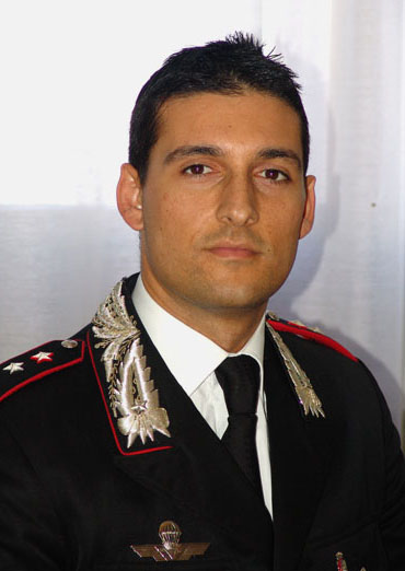 Tenente Giodi Linguanti, nuovo comandante della Compagnia dei Carabinieri di Mistretta